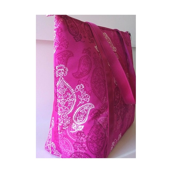 Vera Bradley Stamped Paisley Cooler Tote 👜 Bag - Picture 4 of 13
